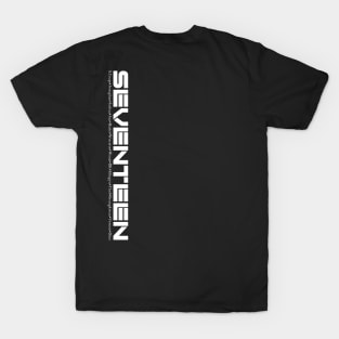 Seventeen KPOP Merch Minimalist Aesthetic Design T-Shirt